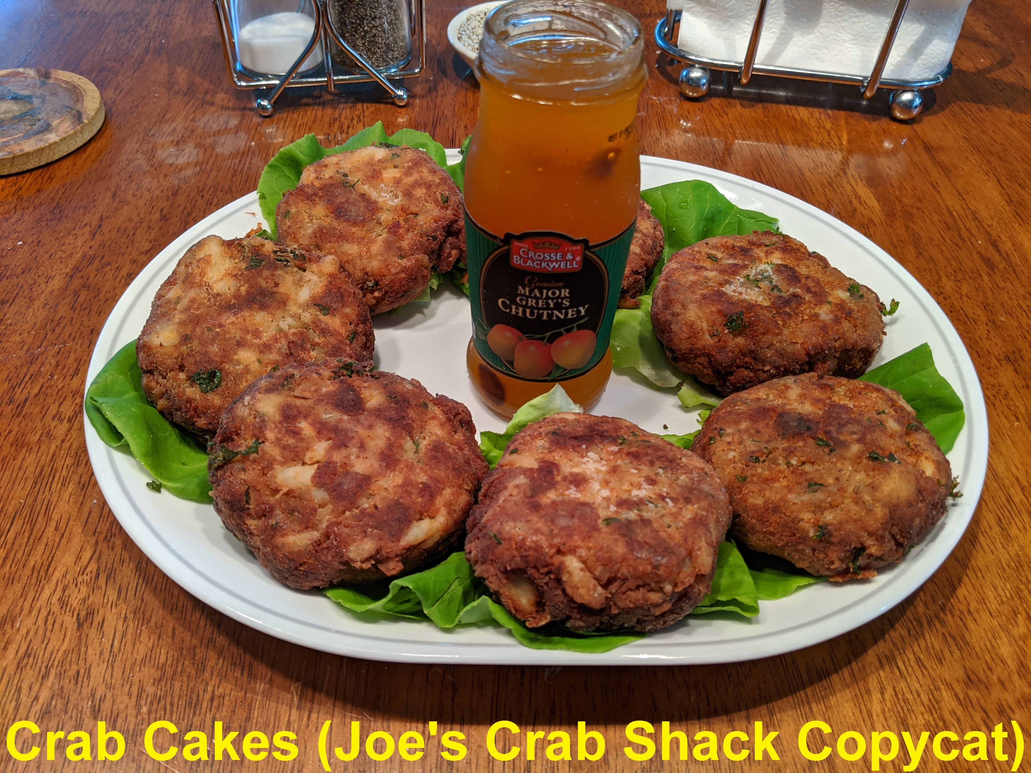 Chef Jimi Penti shares from his recipe collection: Crab Cakes (Joe's Crab Shack Copycat)