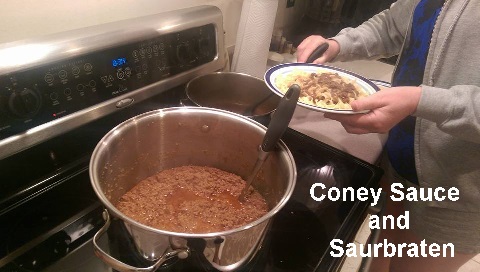 Chef Jimi Penti shares from his recipe collection: Shirley's Coney Sauce