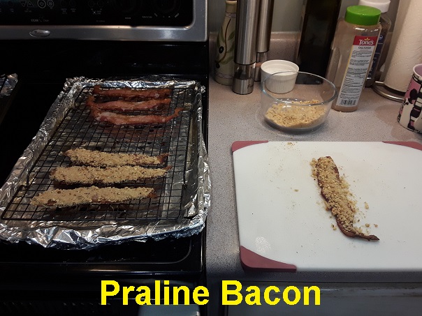 Chef Jimi Penti shares from his recipe collection: Praline Bacon (An Alton Brown Recipe)